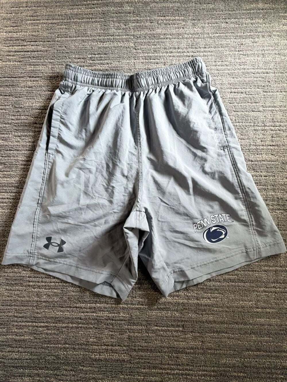 Under Armour Penn State Nittany Lions HeatGear Athletic Shorts Size Small